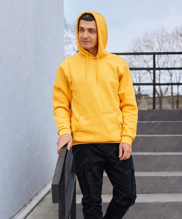 Vintage Oversized Hoodie view 3