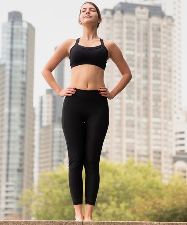 High Waist Yoga Leggings view 3