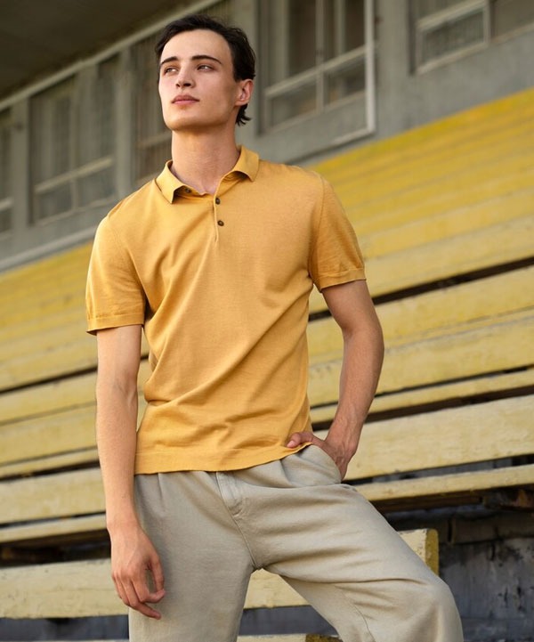 Classic Slim Fit Polo Shirt view 3